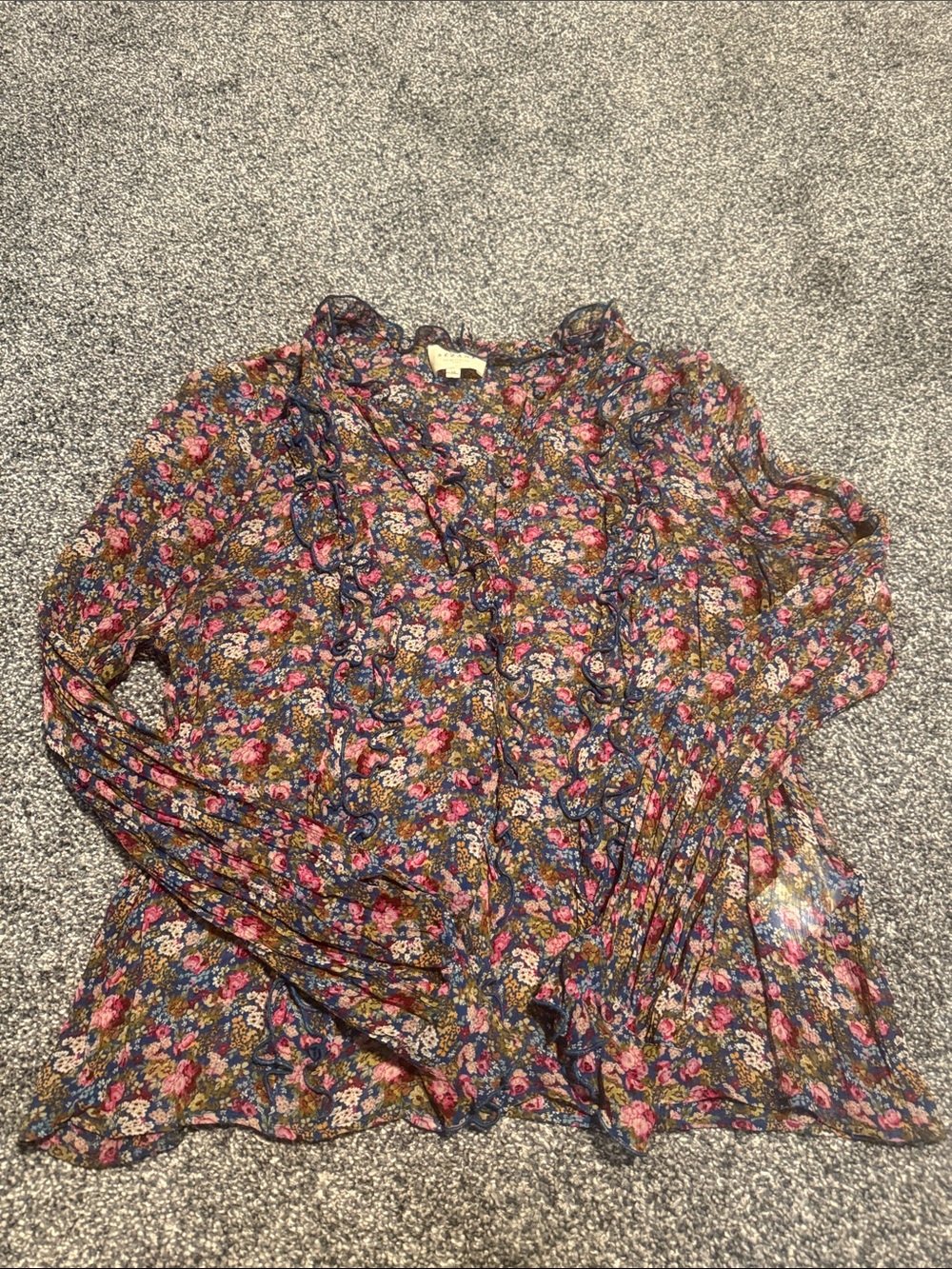 Sezane blouse English Countryside size FR38 or US6